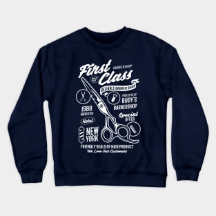 First Class Barbershop Crewneck Sweatshirt